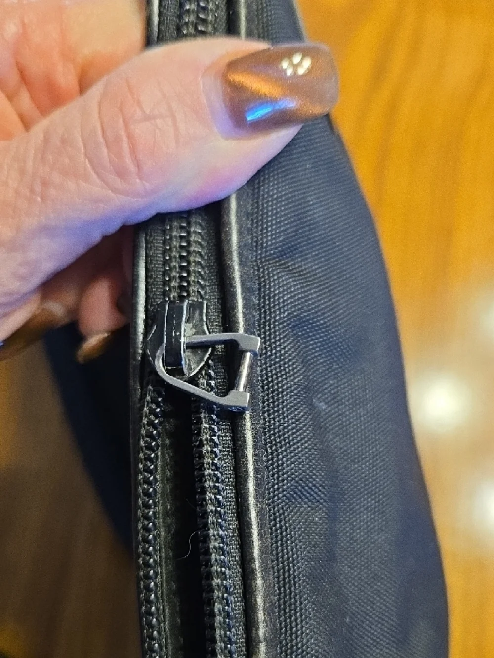 Gucci Black Canvas Crossbody Bag